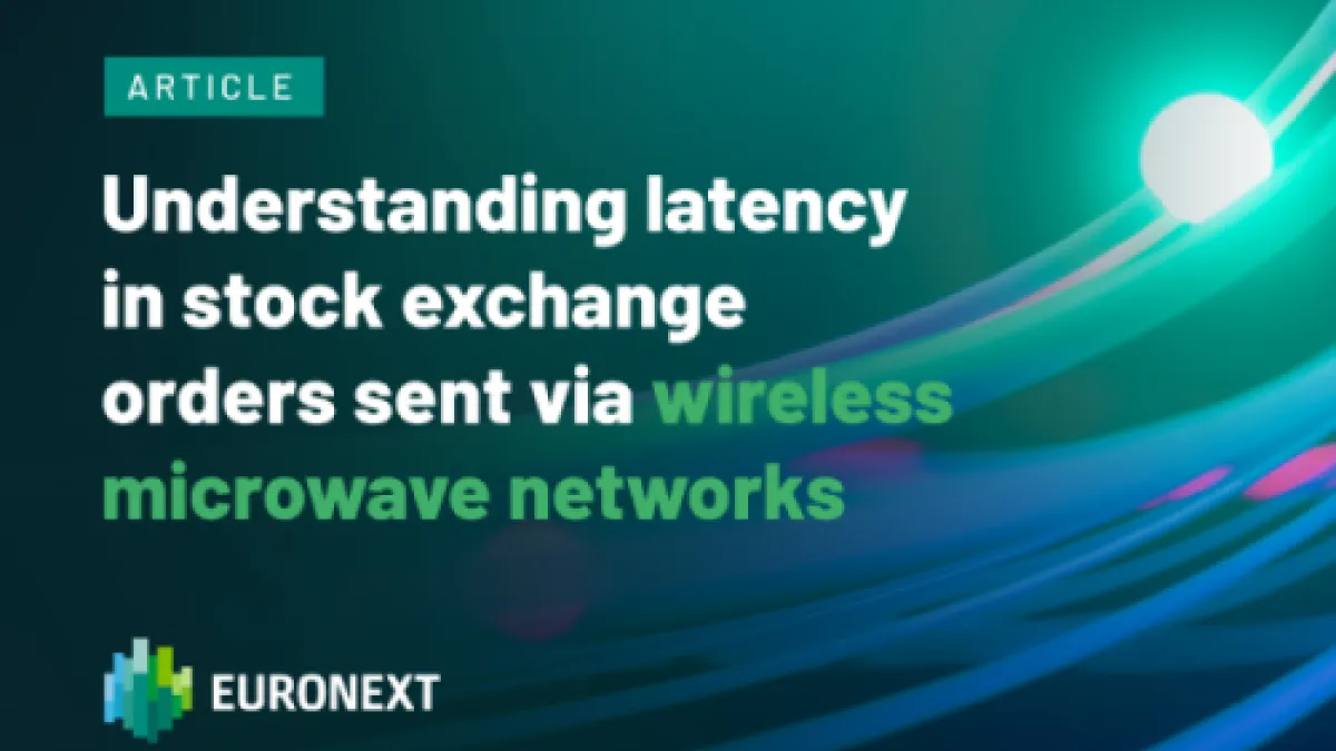 Understanding latency in stock exchange orders sent via wireless microwave networks