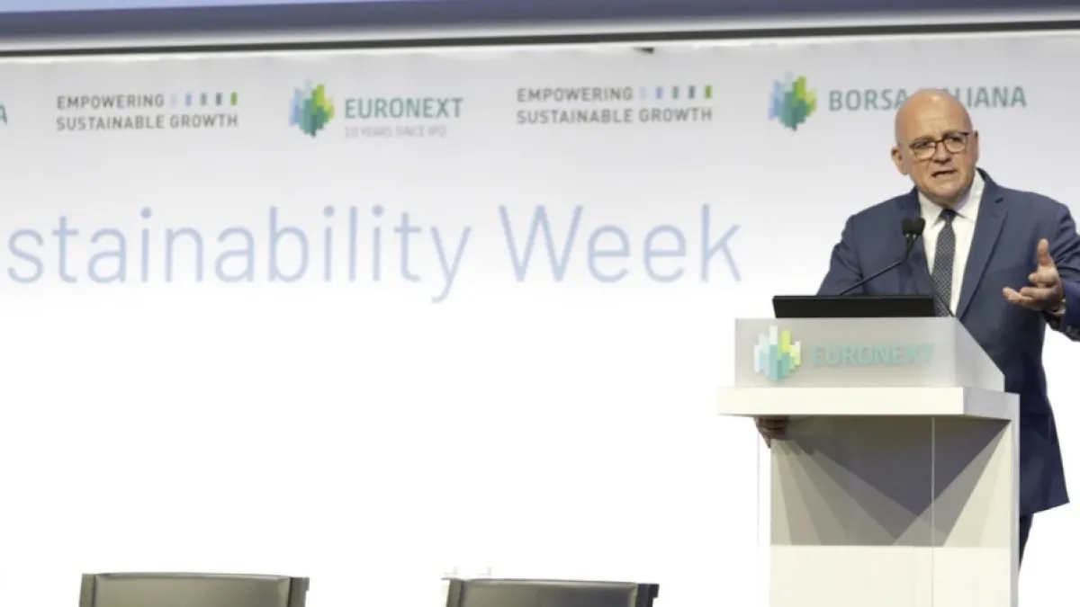 Euronext Sustainability Week opening event