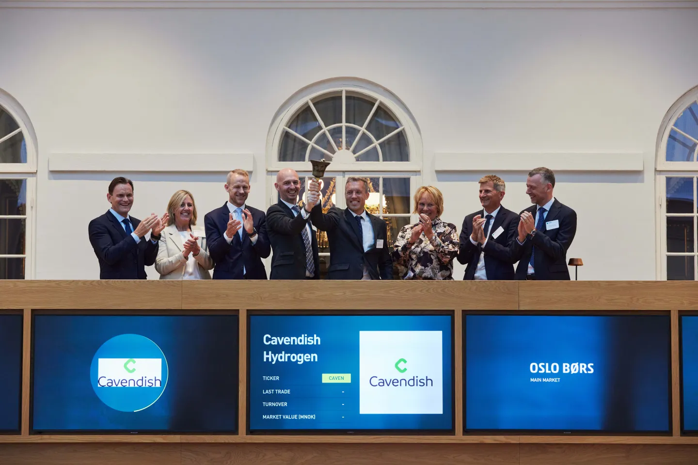 Cavendish Hydrogen lists on Euronext Oslo Børs